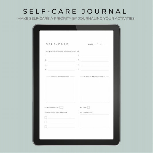 Self-Care Journal |Narcissistic Abuse Recovery | Narcissistic Abuse Recovery | Challenging Unhelpful Thoughts | Narcissistic Abuse Printable
