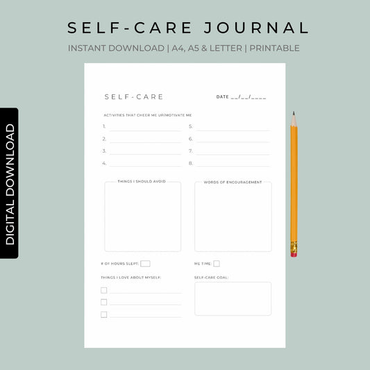 Self-Care Journal |Narcissistic Abuse Recovery | Narcissistic Abuse Recovery | Challenging Unhelpful Thoughts | Narcissistic Abuse Printable
